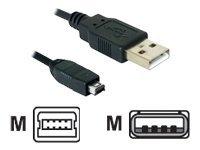 DELOCK USB Kabel A -> miniB 4Pin St/St 1.50m