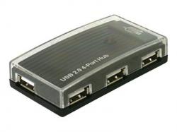 Delock USB 2.0 Externer Hub 4 Port