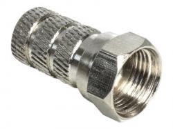 Delock F Stecker für Kabel mit 5,0 - 5,2 mm Durchmesser