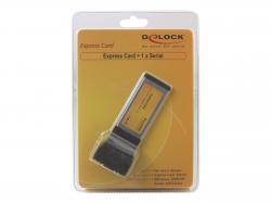 Delock Express Card to 1x serial - Serieller Adapter - ExpressCard - RS-232