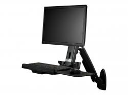 WALL MOUNTED SIT STAND DESK