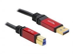 Delock Kabel USB 3.0 Typ-A Stecker > USB 3.0 Typ-B Stecker 1 m Premium