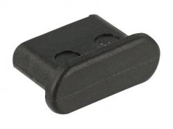 Delock Staubschutz für USB-C Buchse ohne Griff, 10 Stück, schwarz
