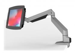Compulocks iPad 10.2" Space Enclosure Articulating Arm Mount - Befestigungskit (Gelenkarm, Gehäuse) - einstellbarer Arm - für Tablett - verriegelbar - hochwertiges Aluminium - Schwarz - Bildschirmgröße: 25.9 cm (10.2") - für Apple 10.2-inch iPad (7.