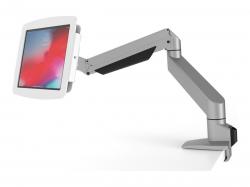 Compulocks iPad Pro 12.9" (3 - 6th Gen) Space Enclosure Articulating Arm Mount - Gehäuse - Diebstahlschutz - für Tablett - verriegelbar - hochwertiges Aluminium - weiß - Bildschirmgröße: 32.8 cm (12.9") - für Apple 12.9-inch iPad Pro (3. Generation,